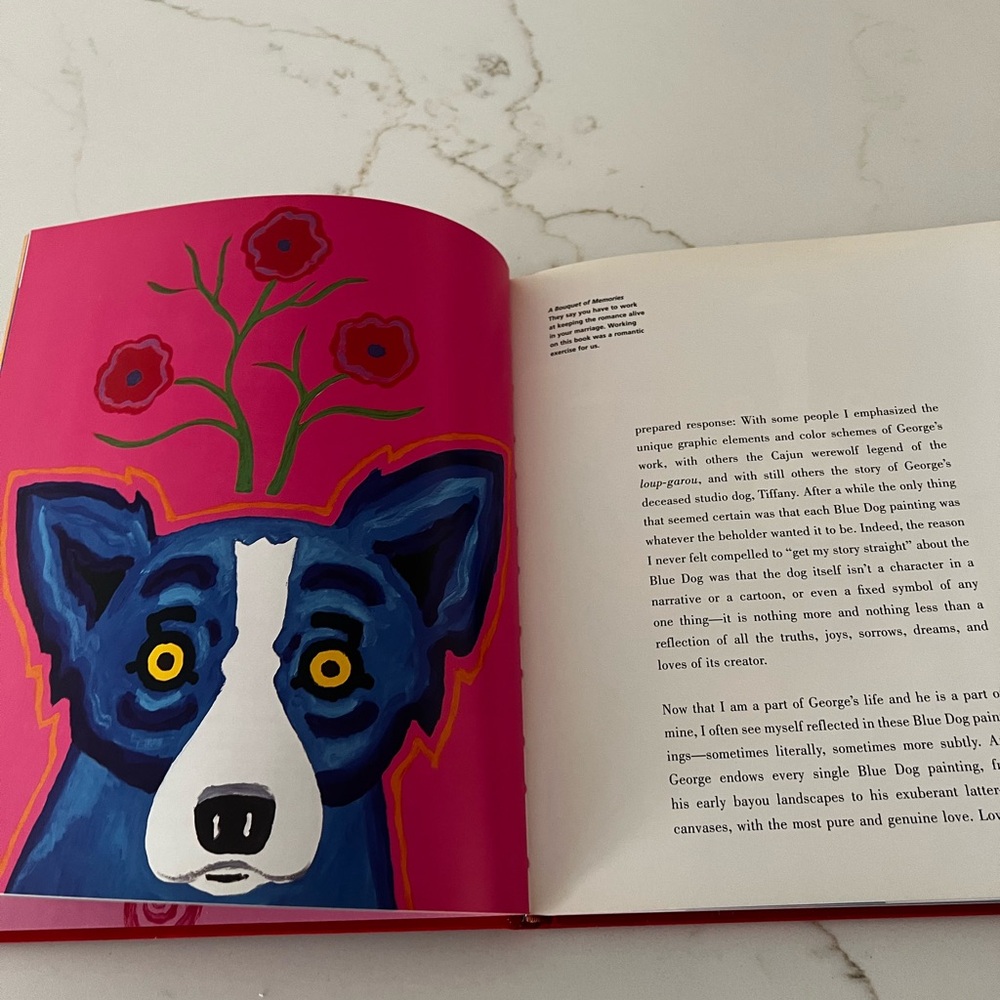 Blue Dog Love book George Rodrigue - Picture 3 of 13
